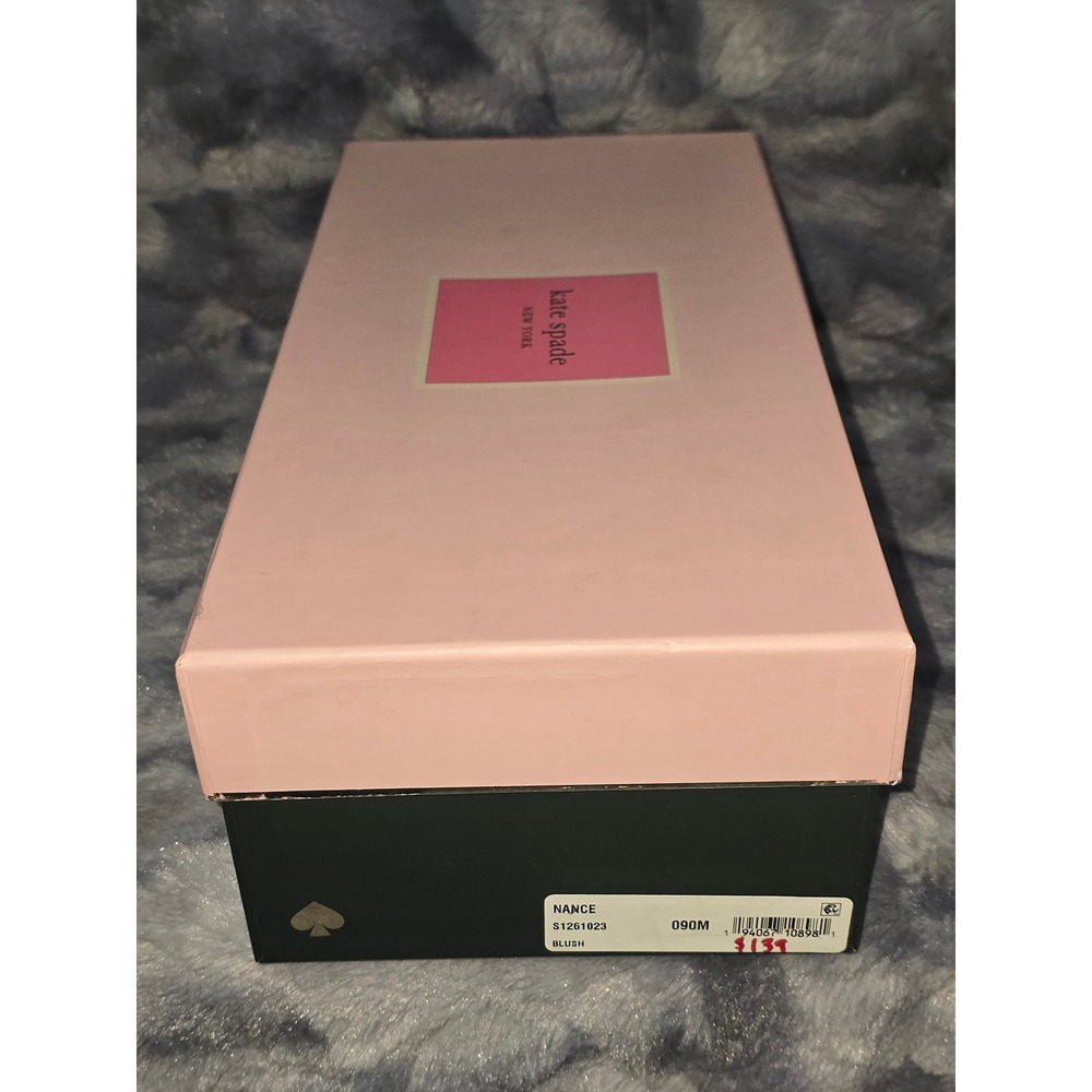 NWB Kate Spade Nance Ballet Flat in Blush Shimmer Shoes 9 - Picture 8 of 9